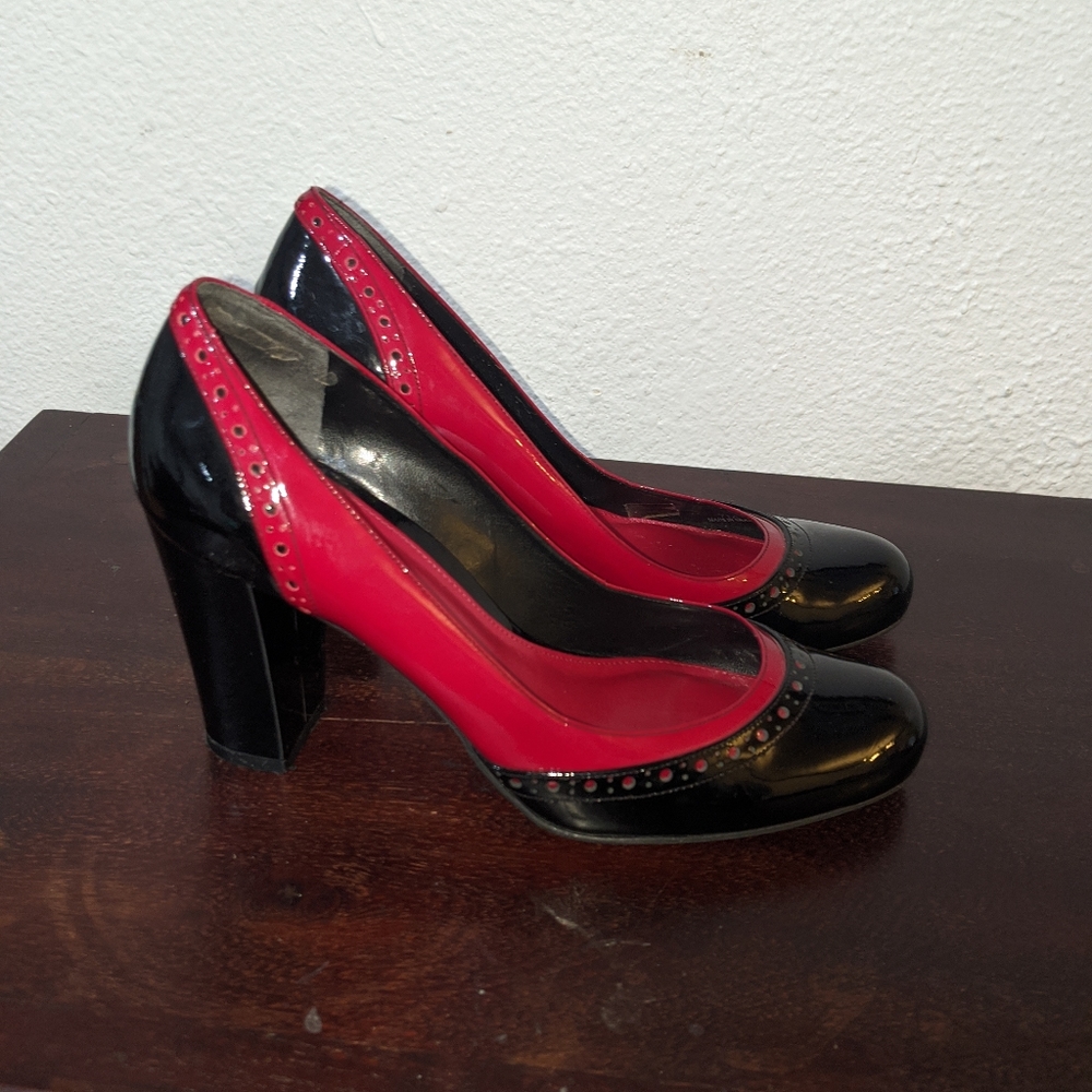 Ann Taylor | Shoes | Black and Red | Size 7M